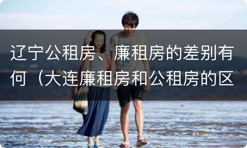 辽宁公租房、廉租房的差别有何（大连廉租房和公租房的区别）