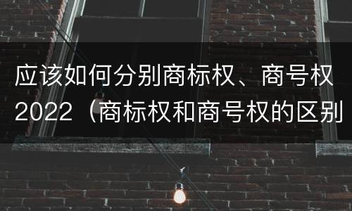 应该如何分别商标权、商号权2022（商标权和商号权的区别）