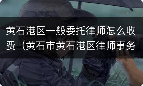 黄石港区一般委托律师怎么收费（黄石市黄石港区律师事务所电话）
