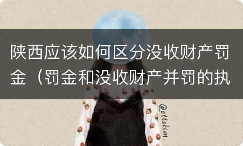 陕西应该如何区分没收财产罚金（罚金和没收财产并罚的执行顺序）
