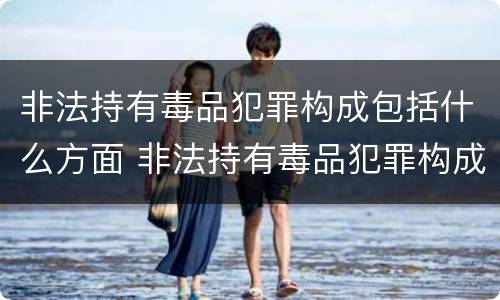 非法持有毒品犯罪构成包括什么方面 非法持有毒品犯罪构成包括什么方面内容