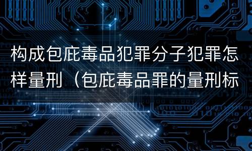构成包庇毒品犯罪分子犯罪怎样量刑（包庇毒品罪的量刑标准）
