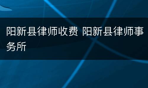 阳新县律师收费 阳新县律师事务所