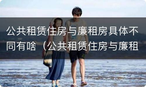 公共租赁住房与廉租房具体不同有啥（公共租赁住房与廉租房具体不同有啥区别）