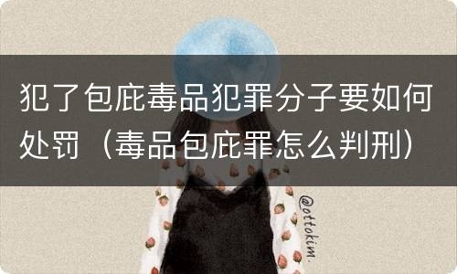 犯了包庇毒品犯罪分子要如何处罚（毒品包庇罪怎么判刑）