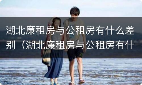 湖北廉租房与公租房有什么差别（湖北廉租房与公租房有什么差别嘛）
