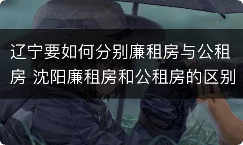 辽宁要如何分别廉租房与公租房 沈阳廉租房和公租房的区别