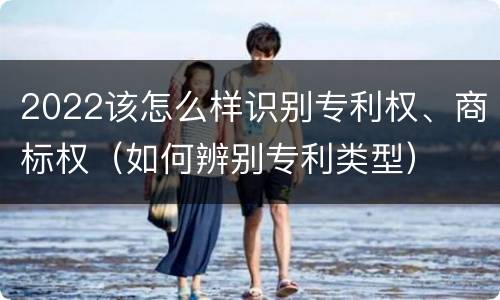 2022该怎么样识别专利权、商标权（如何辨别专利类型）