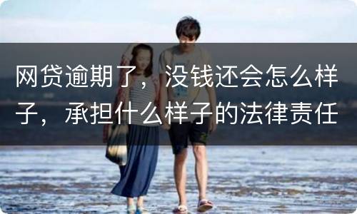 网贷逾期了，没钱还会怎么样子，承担什么样子的法律责任