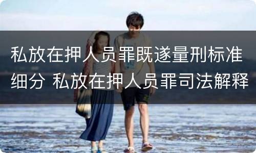 私放在押人员罪既遂量刑标准细分 私放在押人员罪司法解释
