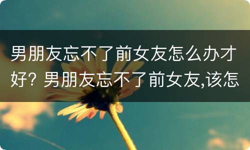 男朋友忘不了前女友怎么办才好? 男朋友忘不了前女友,该怎么办?