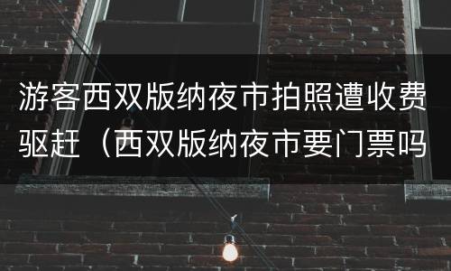游客西双版纳夜市拍照遭收费驱赶（西双版纳夜市要门票吗）