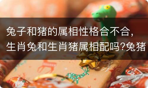 兔子和猪的属相性格合不合，生肖兔和生肖猪属相配吗?兔猪婚姻是