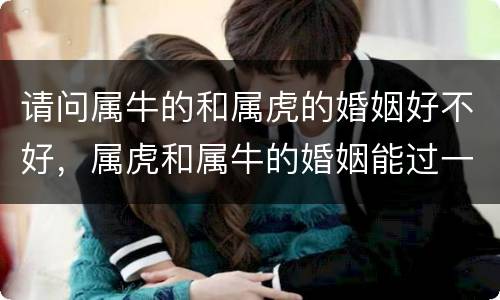 请问属牛的和属虎的婚姻好不好，属虎和属牛的婚姻能过一辈子吗