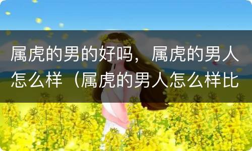 属虎的男的好吗，属虎的男人怎么样（属虎的男人怎么样比较好不好）