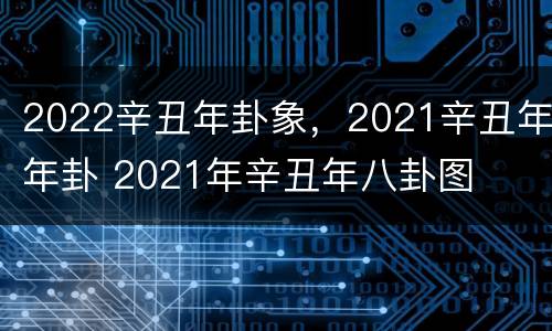 2022辛丑年卦象，2021辛丑年年卦 2021年辛丑年八卦图