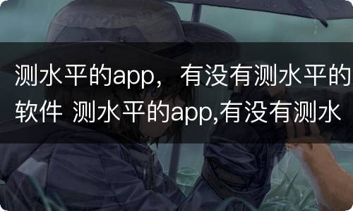 测水平的app，有没有测水平的软件 测水平的app,有没有测水平的软件下载