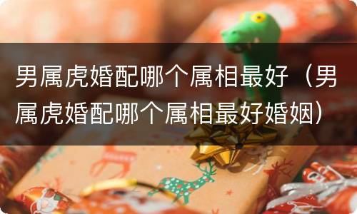 男属虎婚配哪个属相最好（男属虎婚配哪个属相最好婚姻）
