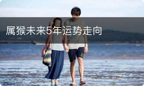属猴未来5年运势走向