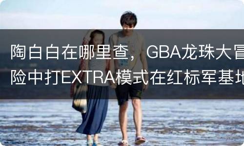 陶白白在哪里查，GBA龙珠大冒险中打EXTRA模式在红标军基地内部，怎