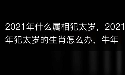 2021年什么属相犯太岁，2021年犯太岁的生肖怎么办，牛年