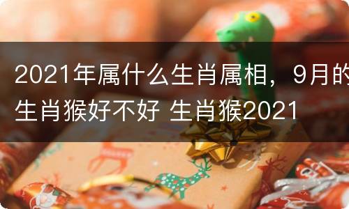2021年属什么生肖属相，9月的生肖猴好不好 生肖猴2021