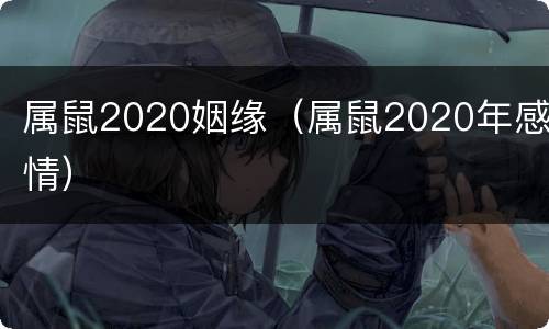 属鼠2020姻缘（属鼠2020年感情）