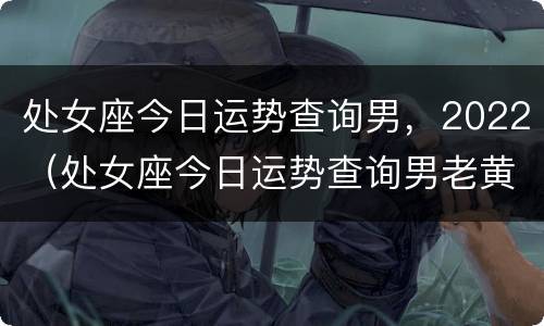 处女座今日运势查询男，2022（处女座今日运势查询男老黄历）