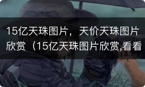 15亿天珠图片，天价天珠图片欣赏（15亿天珠图片欣赏,看看15亿天珠长什么样）