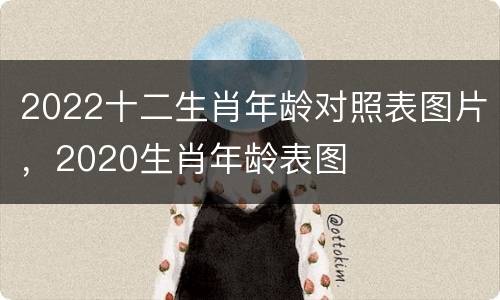 2022十二生肖年龄对照表图片，2020生肖年龄表图