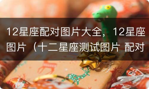 12星座配对图片大全，12星座图片（十二星座测试图片 配对）