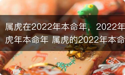 属虎在2022年本命年，2022年虎年本命年 属虎的2022年本命年