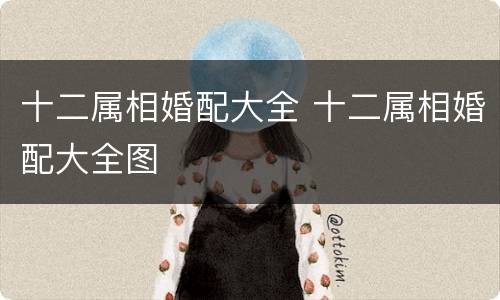 十二属相婚配大全 十二属相婚配大全图