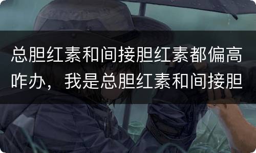 总胆红素和间接胆红素都偏高咋办，我是总胆红素和间接胆红素偏高怎么治