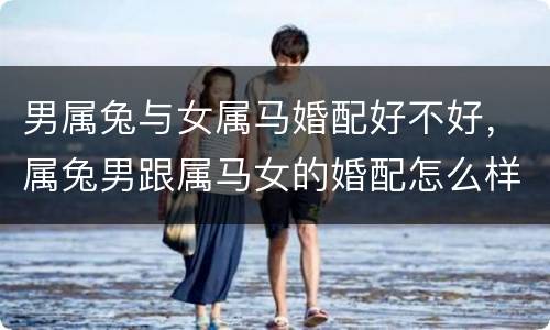 男属兔与女属马婚配好不好，属兔男跟属马女的婚配怎么样