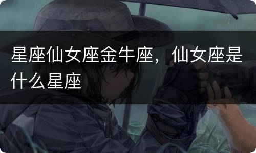 星座仙女座金牛座，仙女座是什么星座