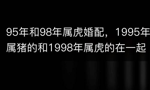 95年和98年属虎婚配，1995年属猪的和1998年属虎的在一起般配吗