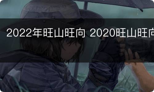 2022年旺山旺向 2020旺山旺向