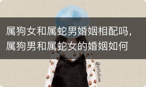 属狗女和属蛇男婚姻相配吗，属狗男和属蛇女的婚姻如何