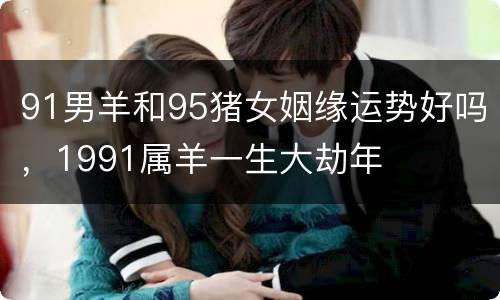 91男羊和95猪女姻缘运势好吗，1991属羊一生大劫年