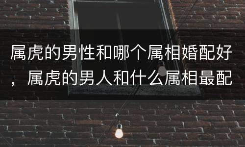 属虎的男性和哪个属相婚配好，属虎的男人和什么属相最配