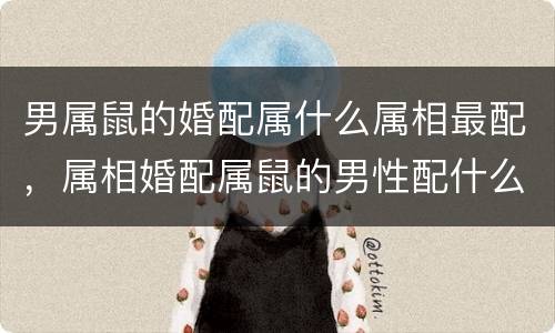 男属鼠的婚配属什么属相最配，属相婚配属鼠的男性配什么属象的女性