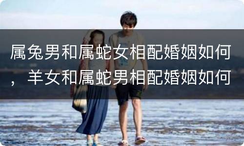 属兔男和属蛇女相配婚姻如何，羊女和属蛇男相配婚姻如何