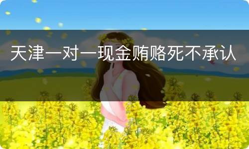 天津一对一现金贿赂死不承认