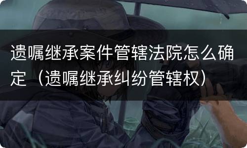 遗嘱继承案件管辖法院怎么确定（遗嘱继承纠纷管辖权）