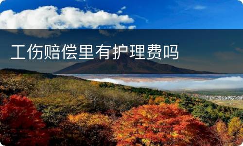 工伤赔偿里有护理费吗