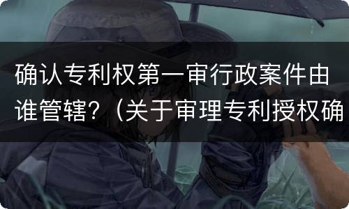 确认专利权第一审行政案件由谁管辖?（关于审理专利授权确权行政案件若干问题的规定）