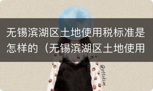 无锡滨湖区土地使用税标准是怎样的（无锡滨湖区土地使用税标准是怎样的呢）