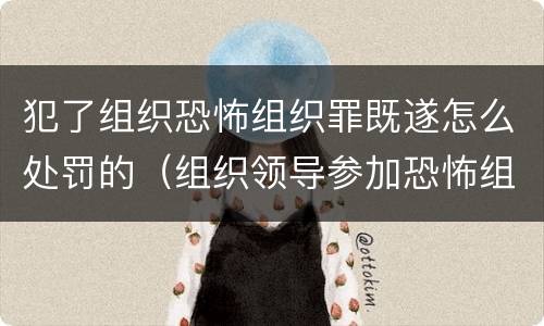 犯了组织恐怖组织罪既遂怎么处罚的（组织领导参加恐怖组织罪的构成要件）