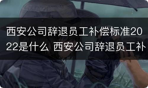 西安公司辞退员工补偿标准2022是什么 西安公司辞退员工补偿标准2022是什么时候发